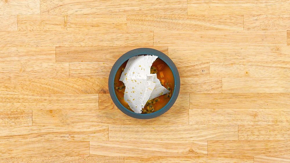 Mango Jelly, Royal Icing & Oriental Sorbet 